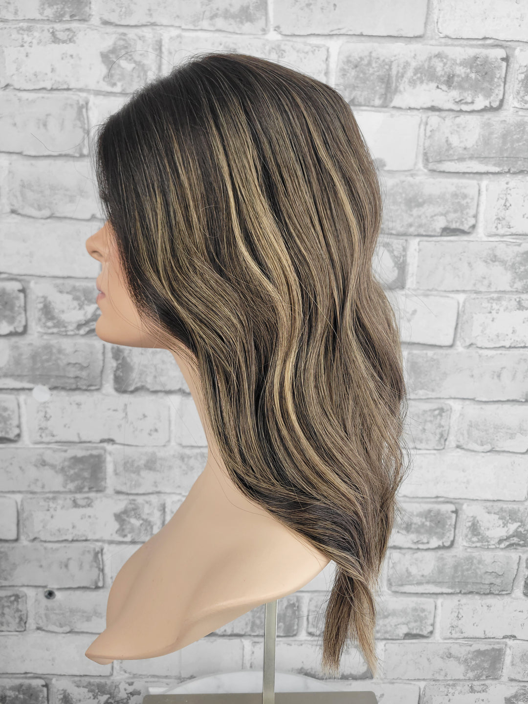 16" Closed Lace Topper - Iced Truffle  (8x8)