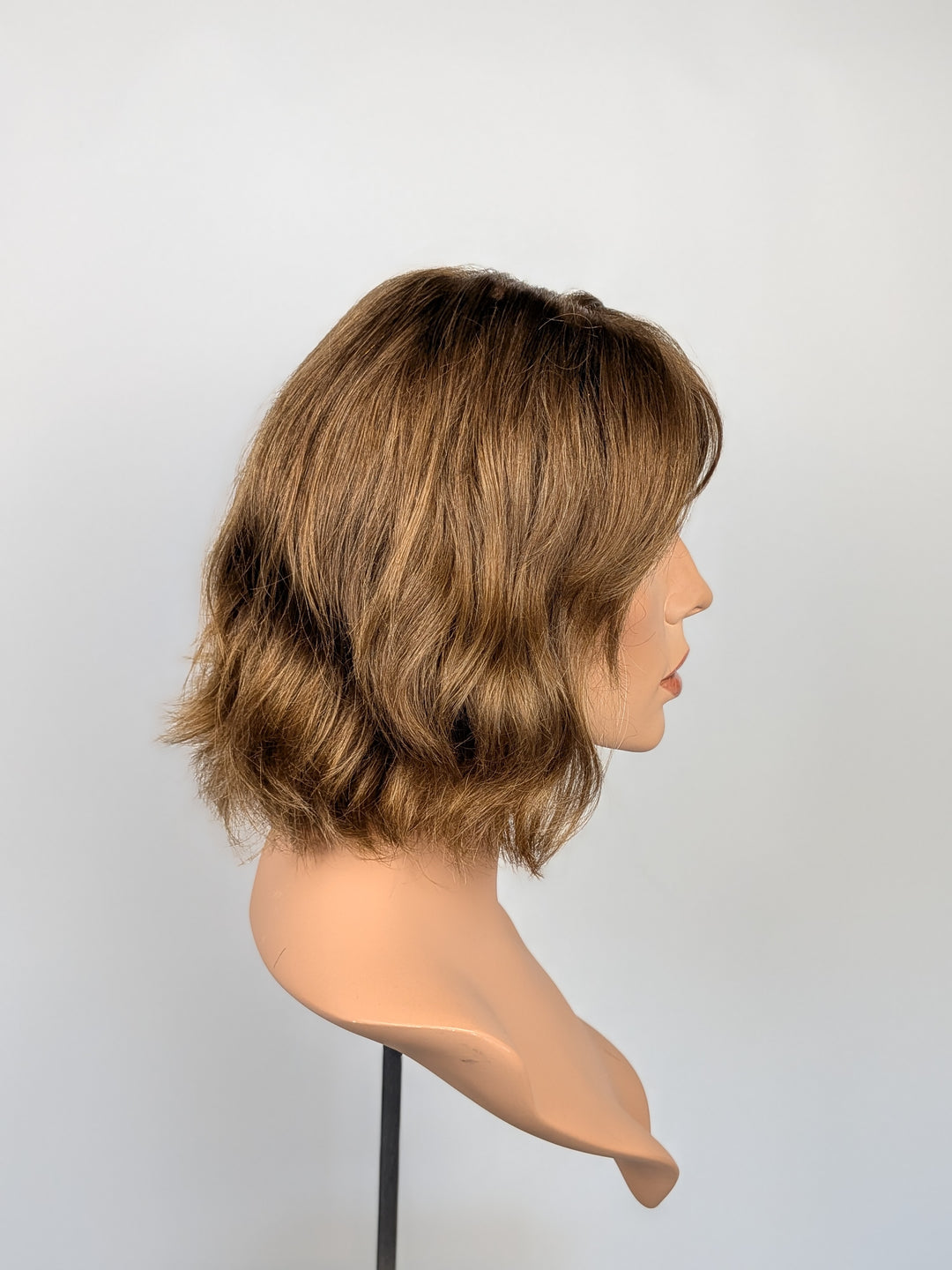 12" Lux Lace Wig Virgin Slavic - Soft Toffee (XS)