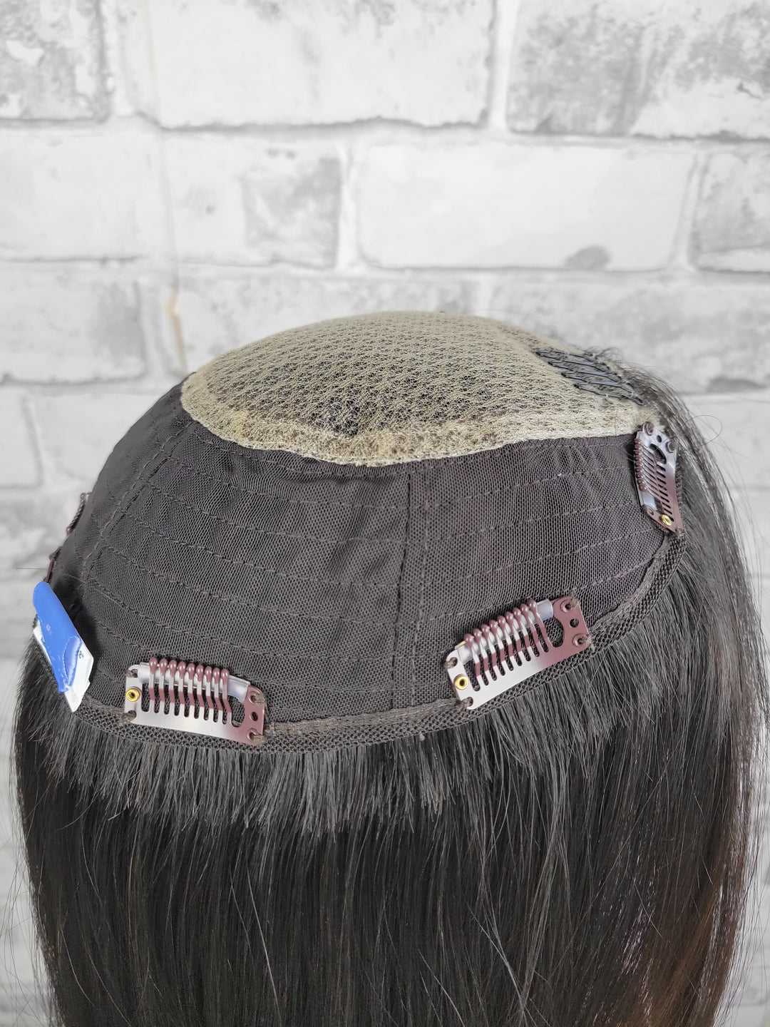 20" Closed Lace Topper - Natural Black (8x8)