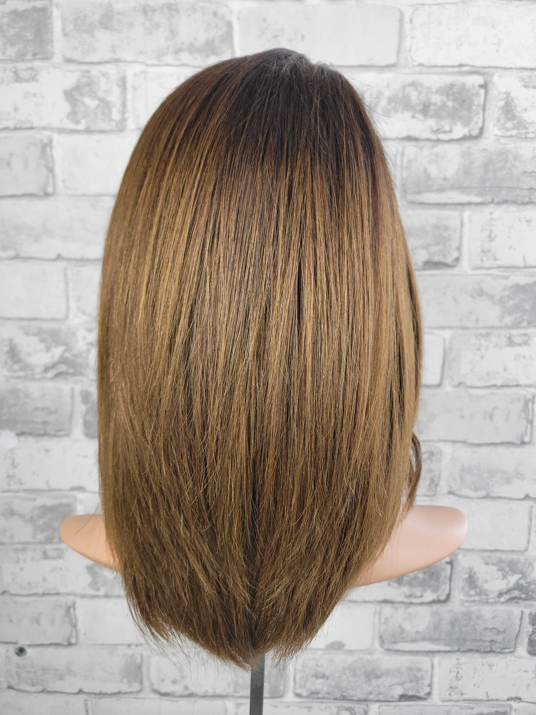 15" Lux Lace Wig - Chocolate Ombre (S)