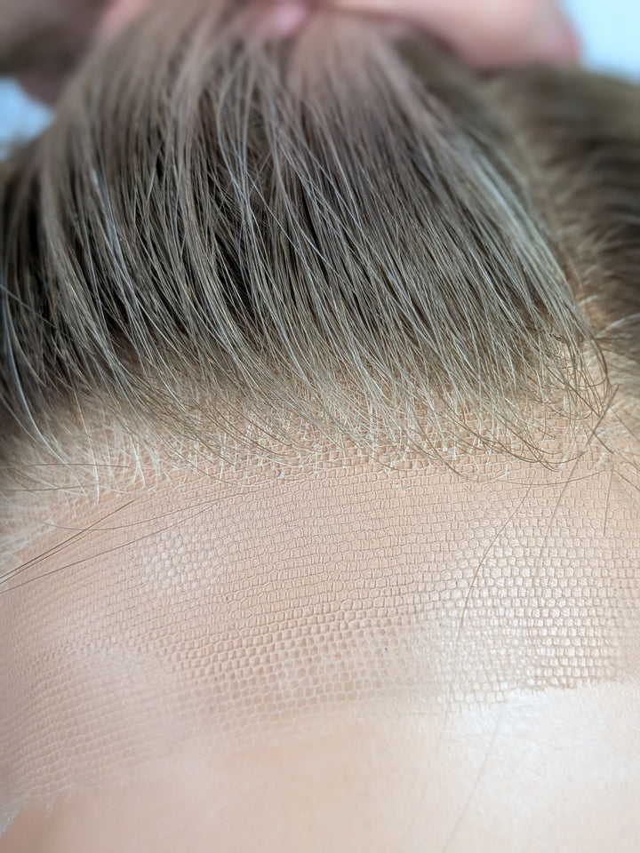 18" Lux Lace Wig - Champagne Satin (M)