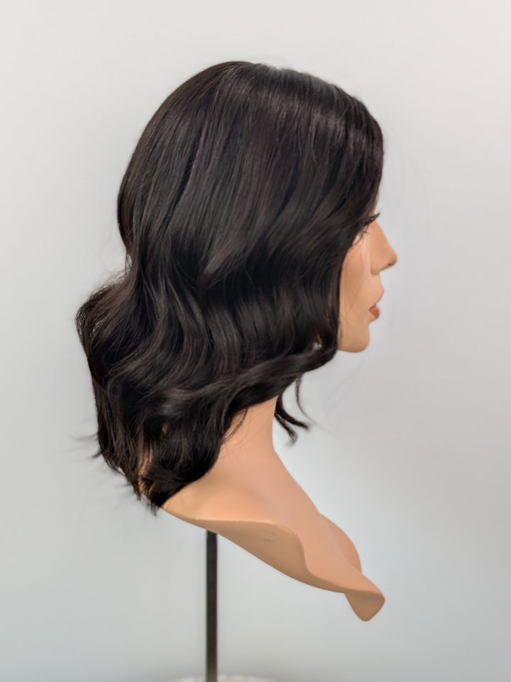 15" Lux Lace Wig - Natural Black (S)
