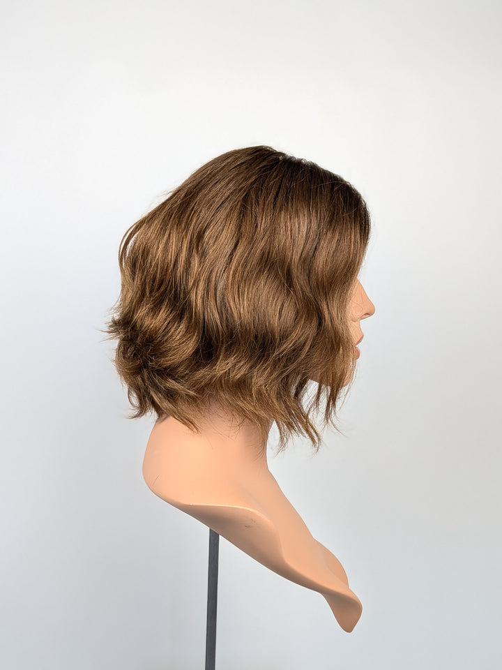 12" Lux Lace Wig Virgin Slavic - Maple Brown (XS)