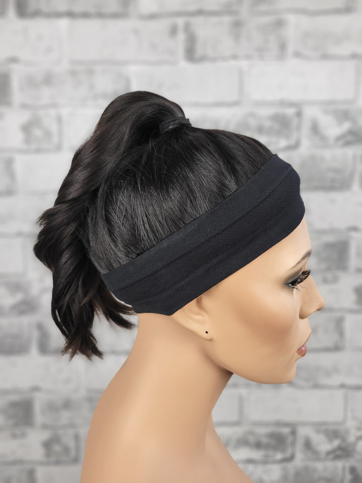 20" NEW Sport Pony Wig - Darkest Brown (L)