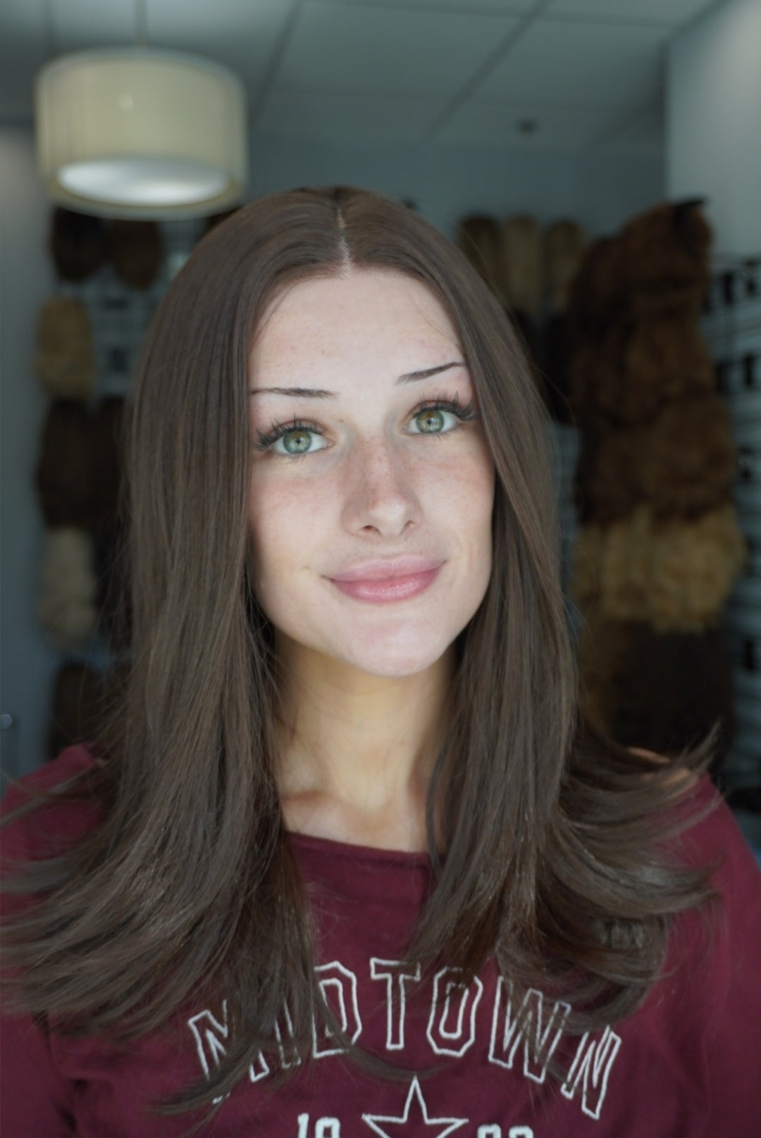 19" Synthetic Lace Top Wig (S) - 09/26-10