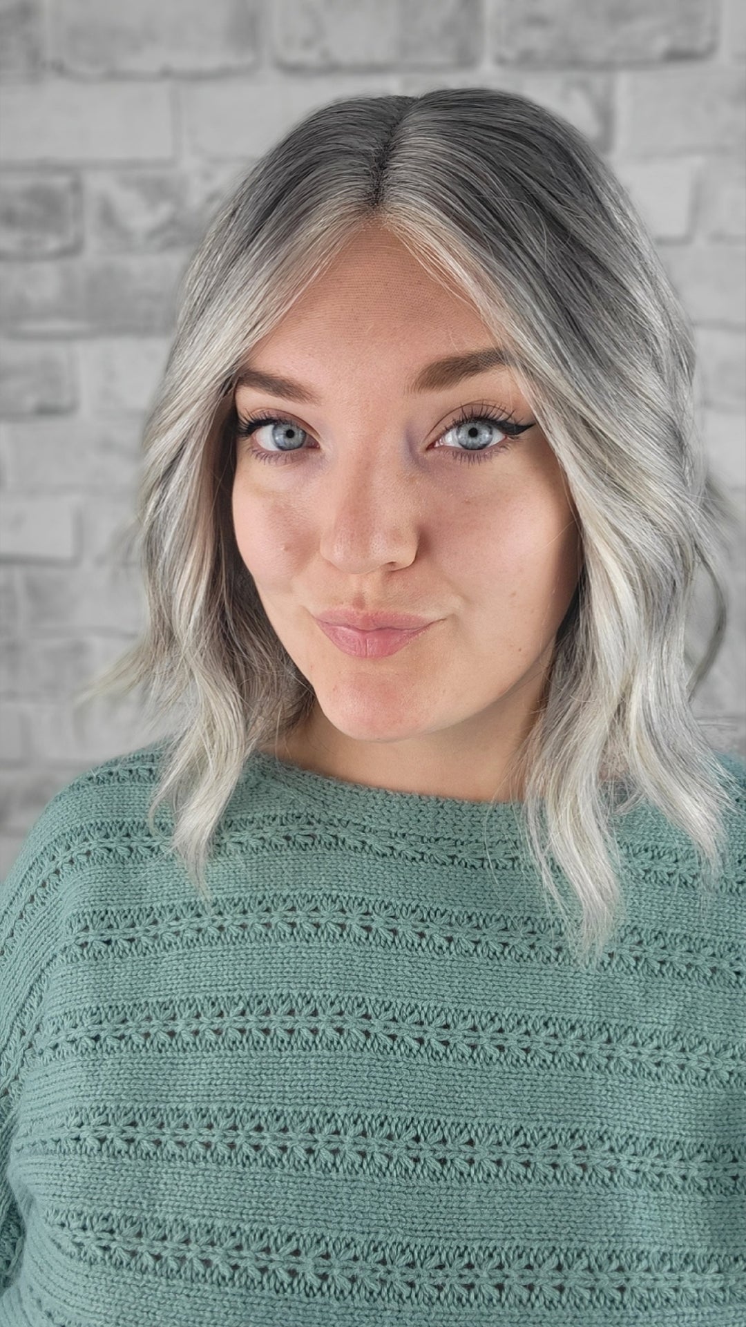 12" Lux Lace Wig - Salt'n'Pepper (M)