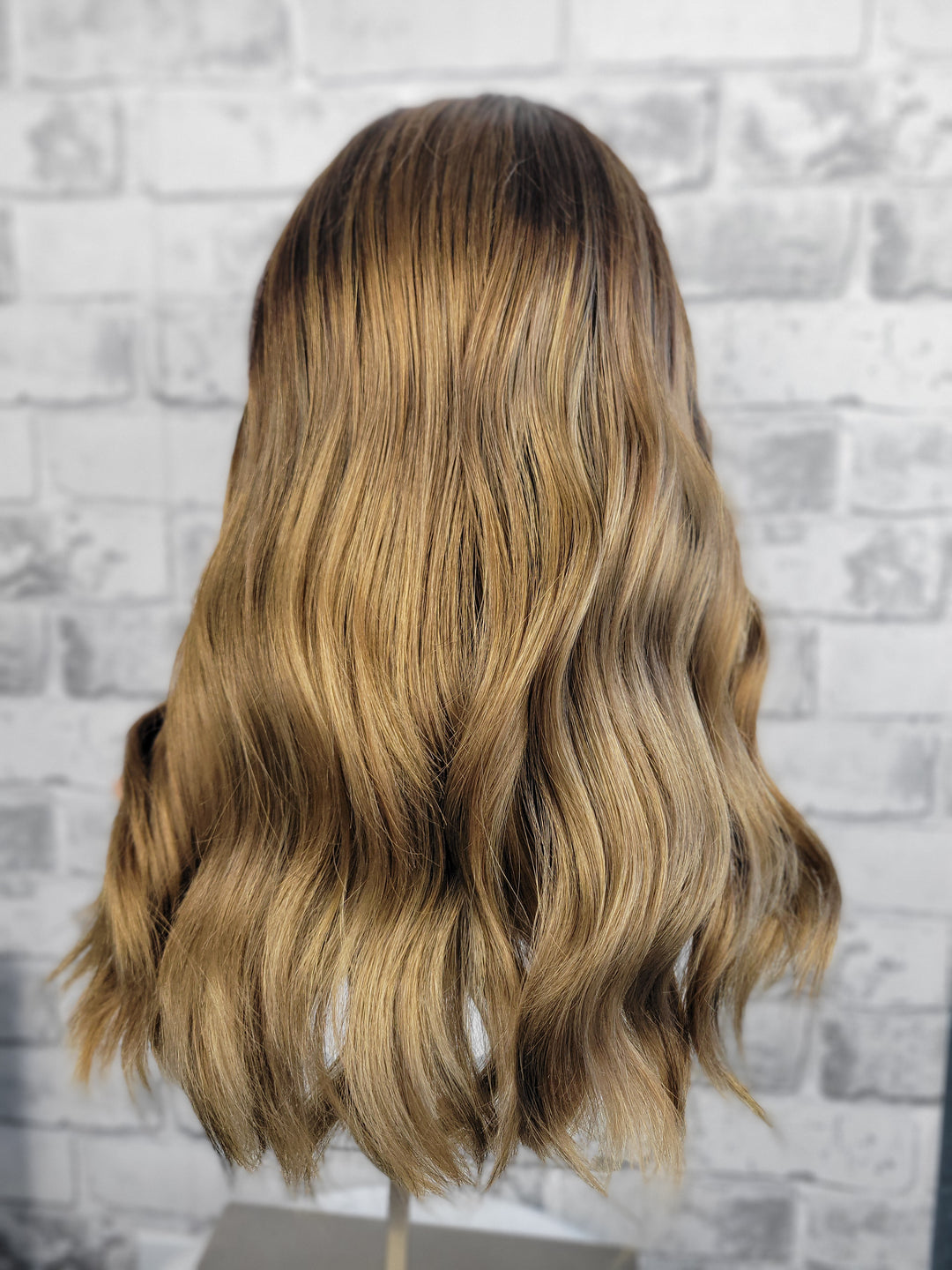 18" Lux Lace Wig - Bronzed Caramel (S)