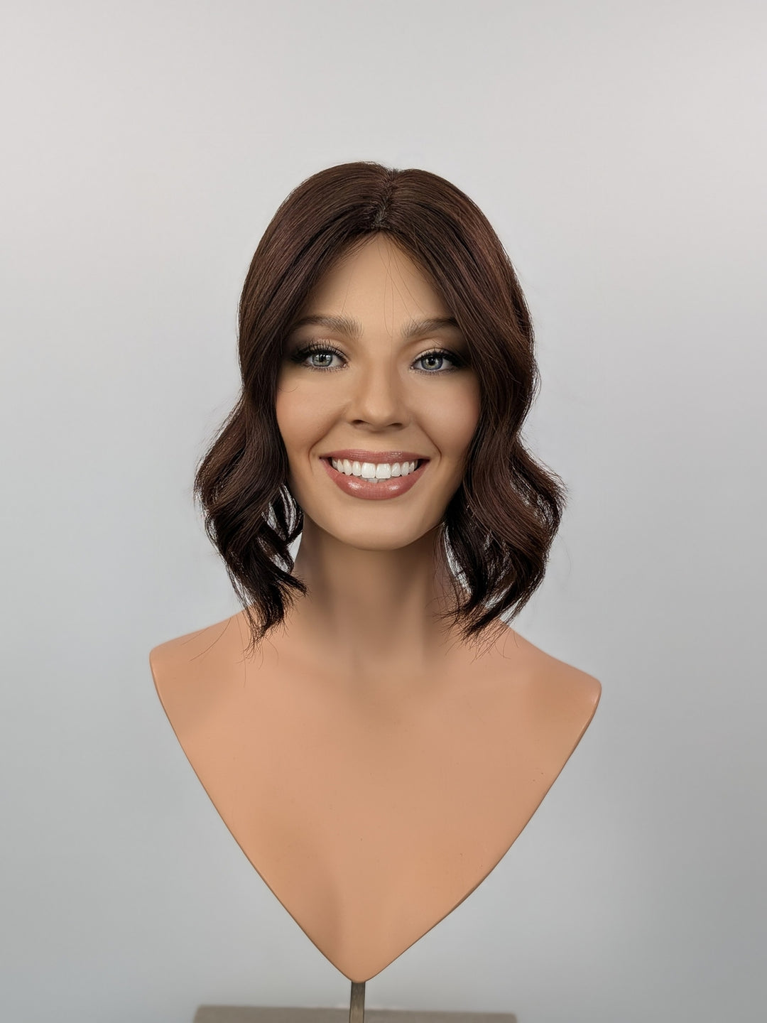 12" Silk Top Topper - Darkest Brown (8x8)