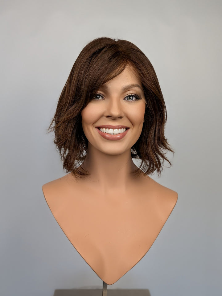 12" Lux Lace Wig Virgin Slavic - Darkest Brown (M)