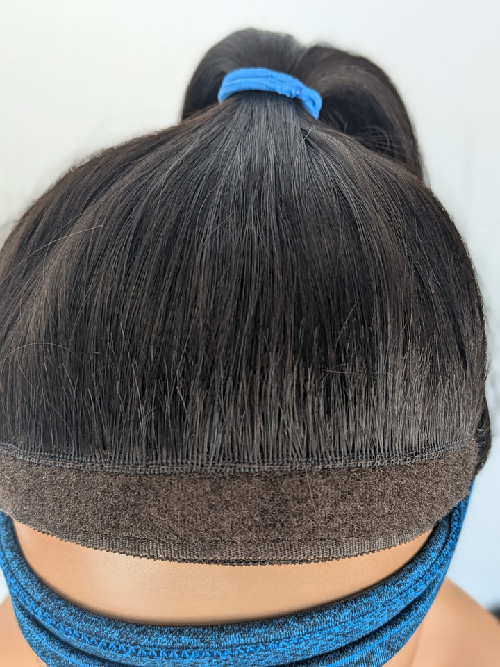 20" NEW Sport Pony Wig - Darkest Brown (L)