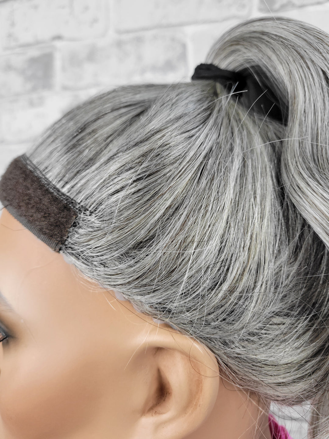 20" NEW Sport Pony Wig - Salt 'N' Pepper (S)