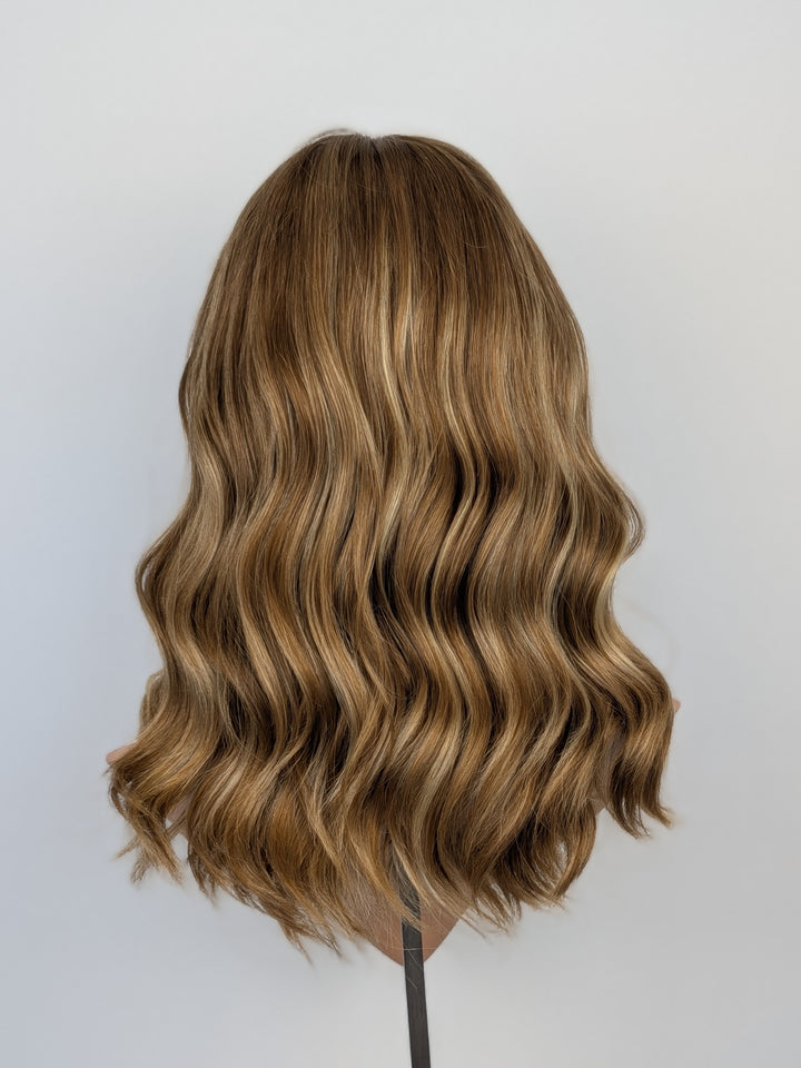 16" Lux Lace Wig Virgin Slavic - Spiced Honey (M)