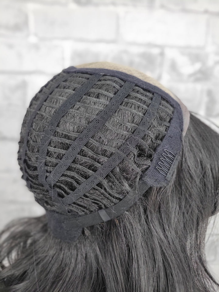 17" Synthetic Mono Top Wig - MBLA10/25-6 (S/M)