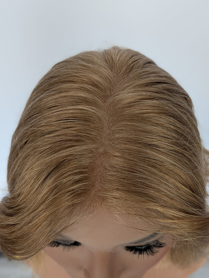 12" Lux Lace Wig Virgin Slavic - Honey Butter (L)