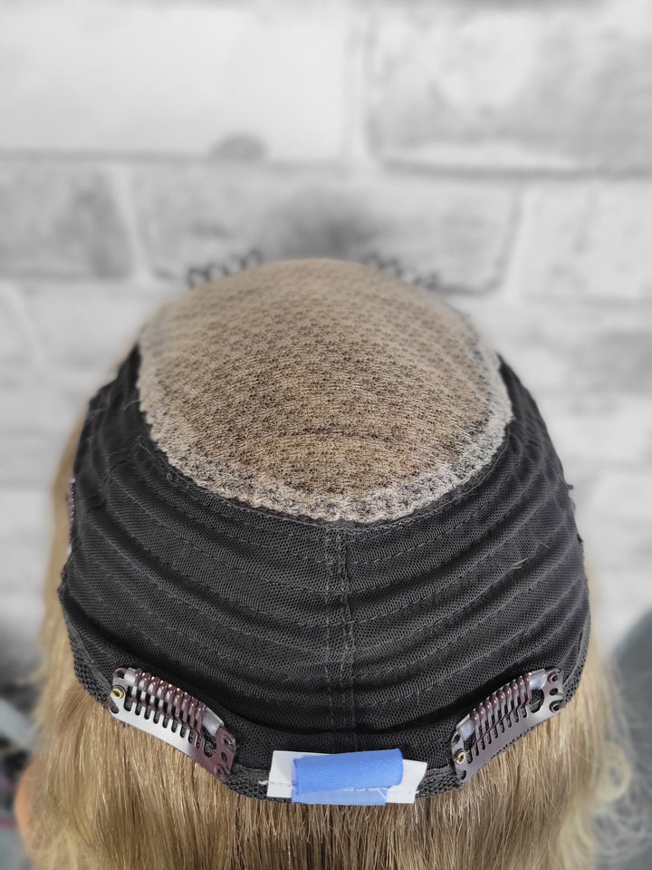 14" Closed Lace Topper - Golden Oak (8x8)