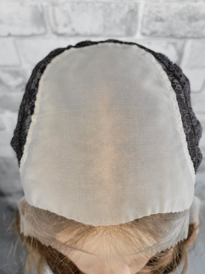 16" Lux Lace Wig Virgin Slavic - Soft Toffee (M)