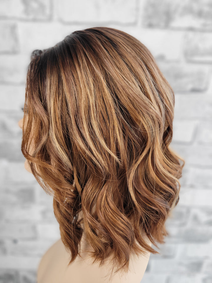 14" Lux Lace Wig - Dark Sunset Copper (M)