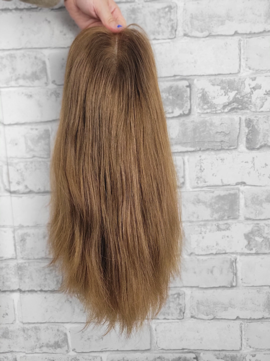 17" Lux Lace Wig Virgin Slavic - Soft Toffee (M)