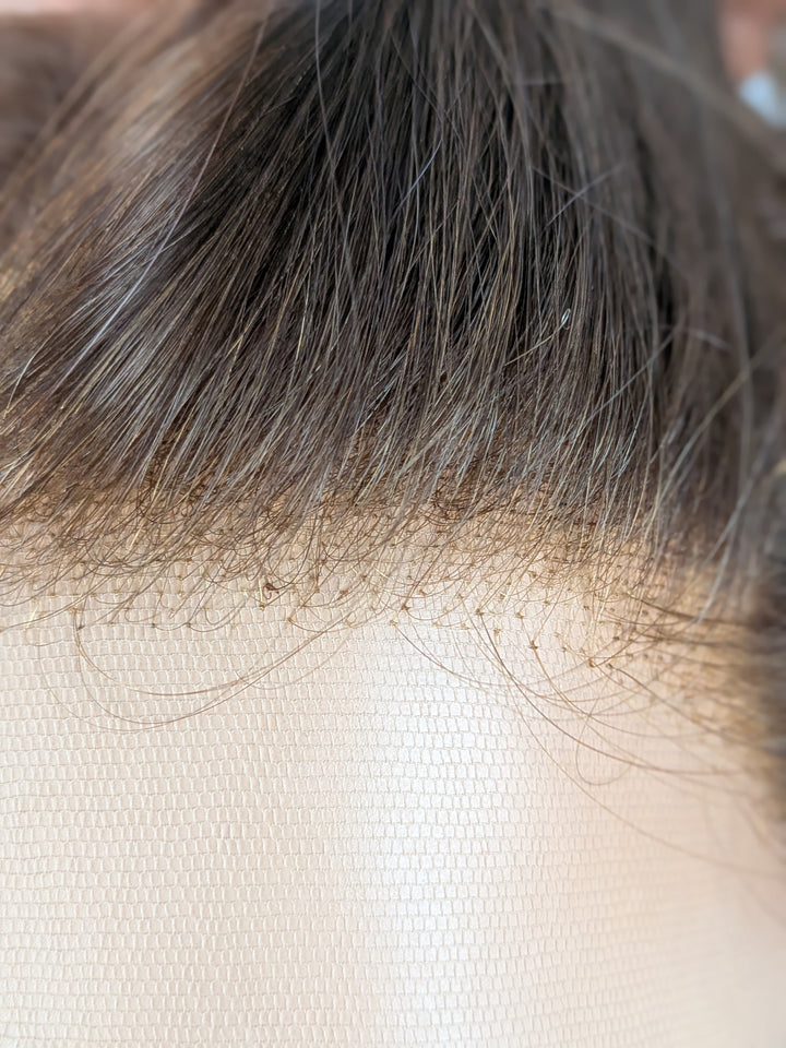 12" Lux Lace Wig Virgin Slavic - Hazelnut (XS)