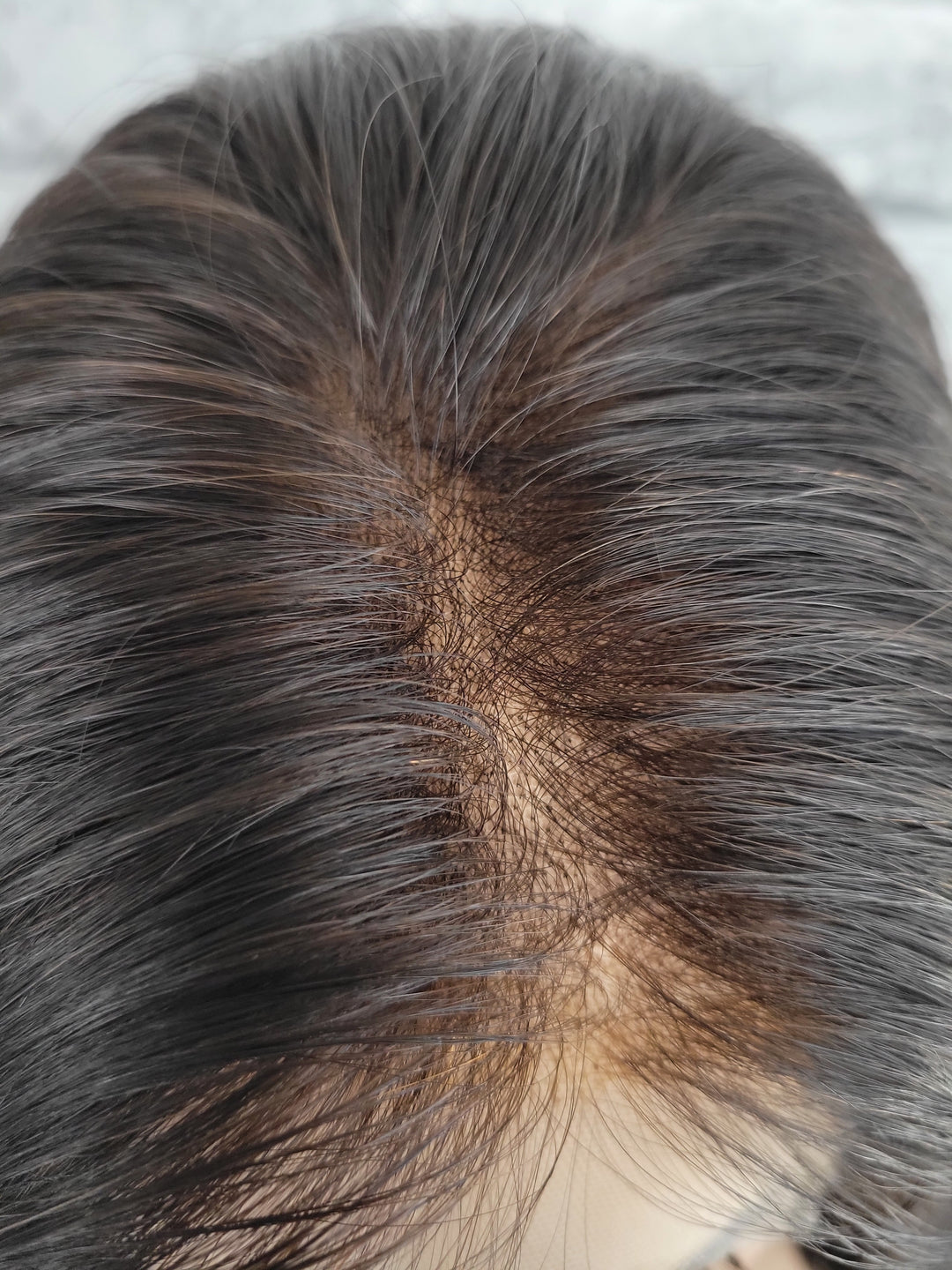 18" Lux Lace Wig Virgin Slavic - Darkest Brown (M)