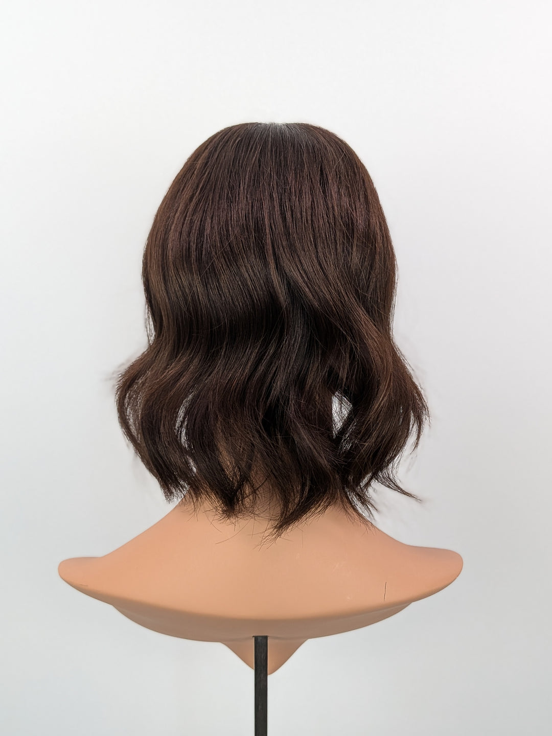 12" Silk Top Topper - Darkest Brown (8x8)