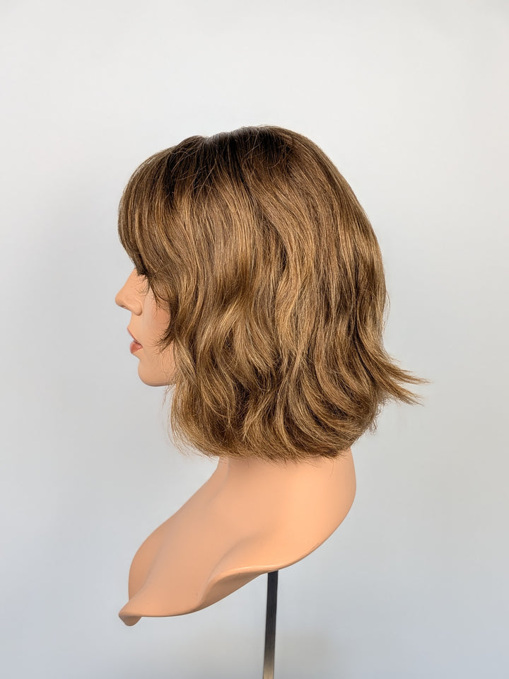 12" Lux Lace Wig Virgin Slavic - Soft Toffee (XS)