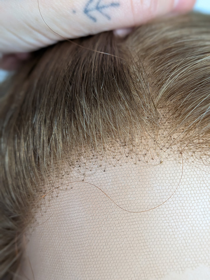12" Lux Lace Wig Virgin Slavic -  Soft Toffee (M)