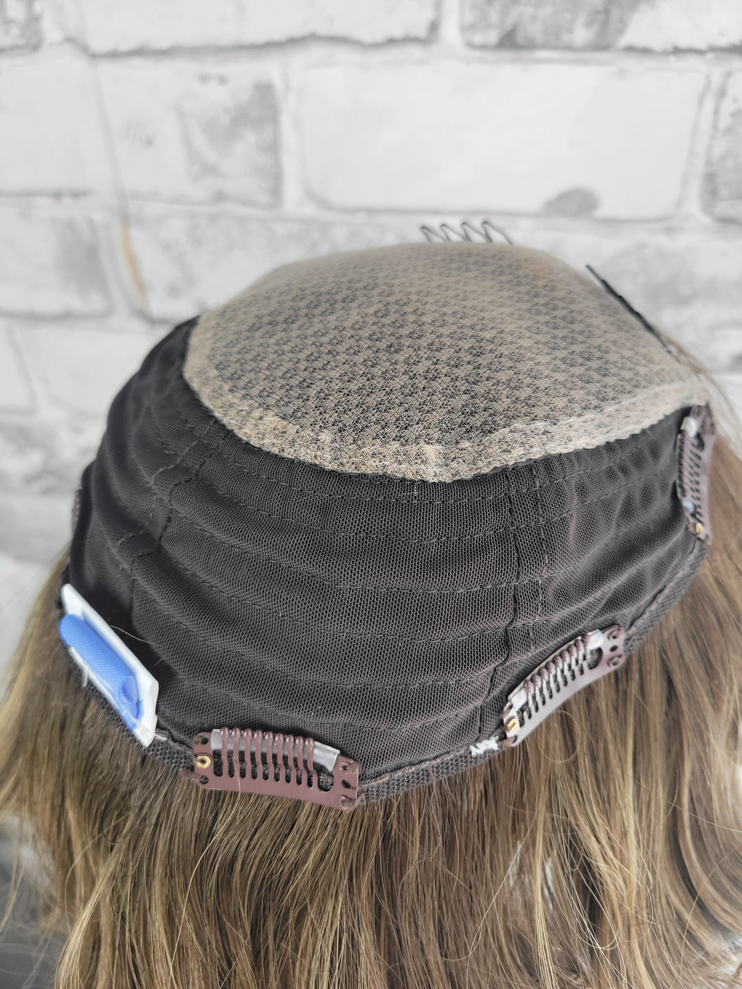 12" Closed Lace Topper - Espresso (8x8)