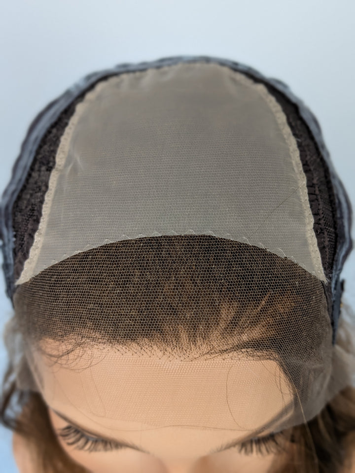 13" Lux Lace Wig Virgin Slavic -  Maple Brown (S)
