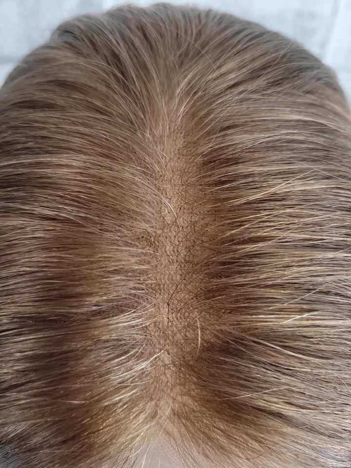 17" Lux Lace Wig Virgin Slavic - Soft Toffee (M)