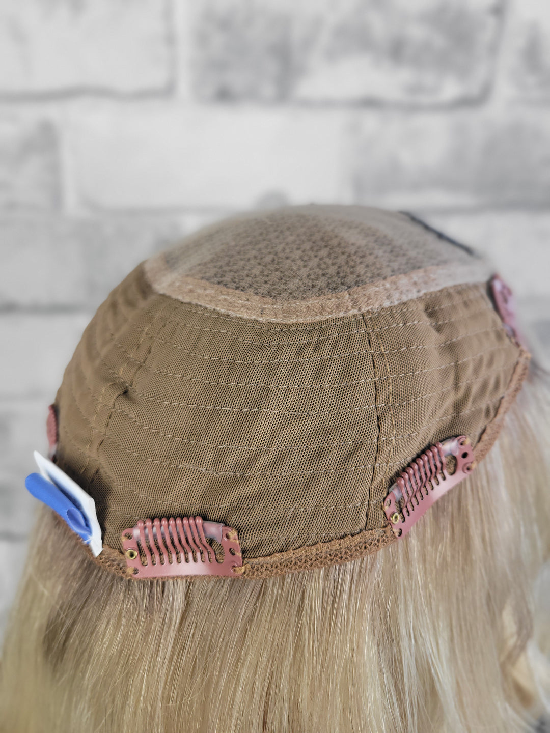 18" Closed Lace Topper - Shortbread Blonde (8x8)