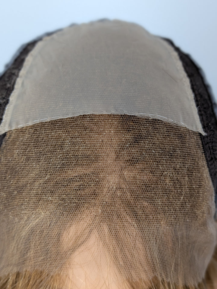 12" Lux Lace Wig Virgin Slavic - Gold Bronze (L)