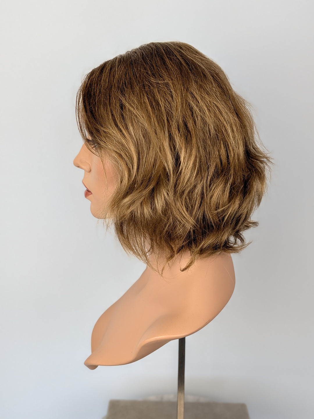 12" Lux Lace Wig Virgin Slavic - Gold Bronze (L)