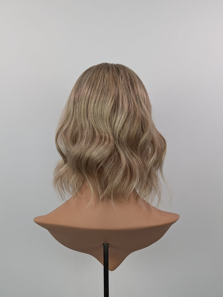 12" Silk Top Topper - Golden Oak (8x8)
