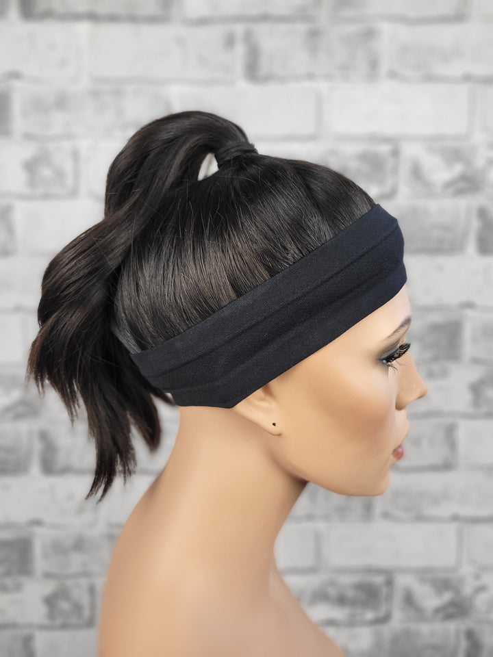 20" NEW Sport Pony Wig - Darkest Brown (M)