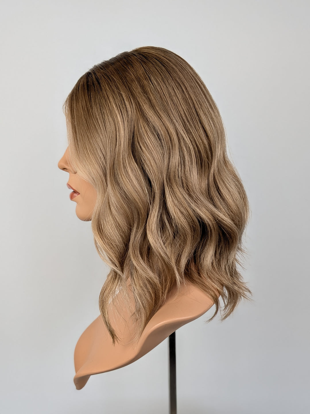 15" Lux Lace Wig - Butterscotch Beige (M)