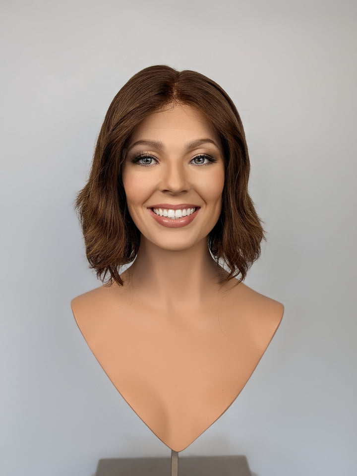 12" Lux Lace Wig Virgin Slavic -  Chocolate (S)