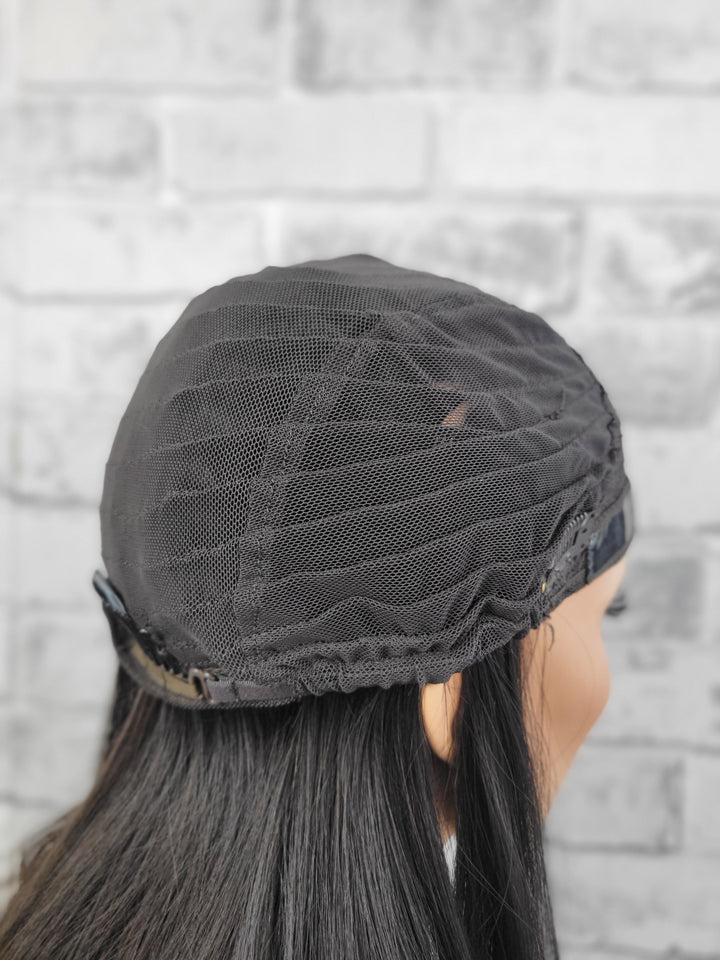 22" Sport Pony Wig - Darkest Brown (L)