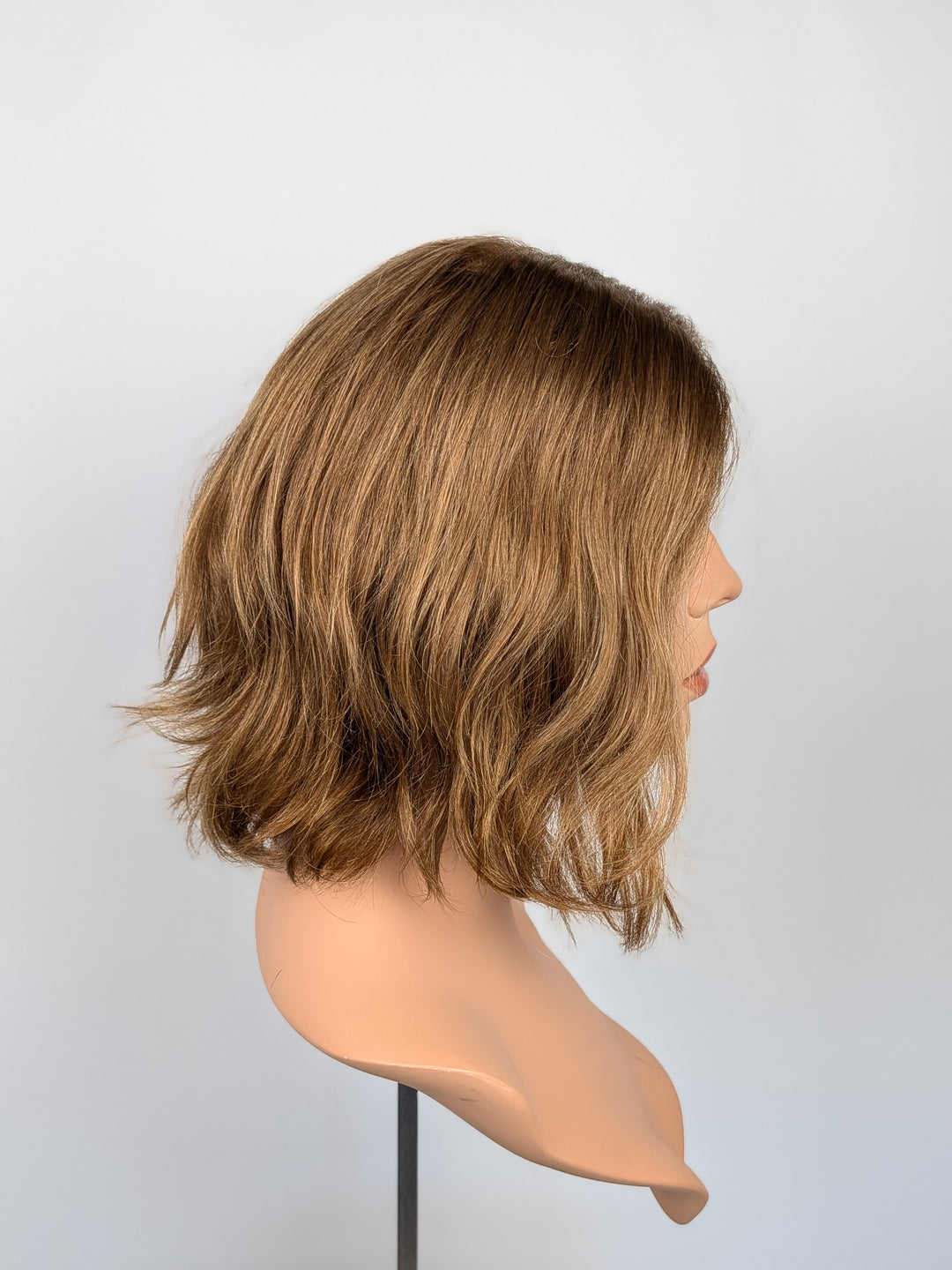 12" Lux Lace Wig Virgin Slavic -  Soft Toffee (M)