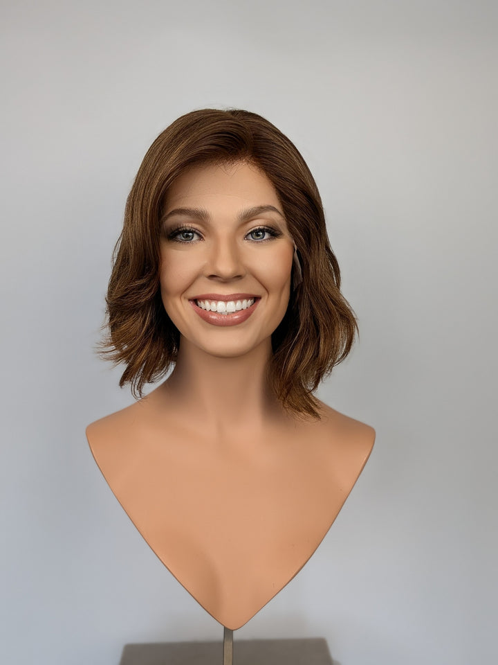 13" Lux Lace Wig Virgin Slavic -  Maple Brown (S)