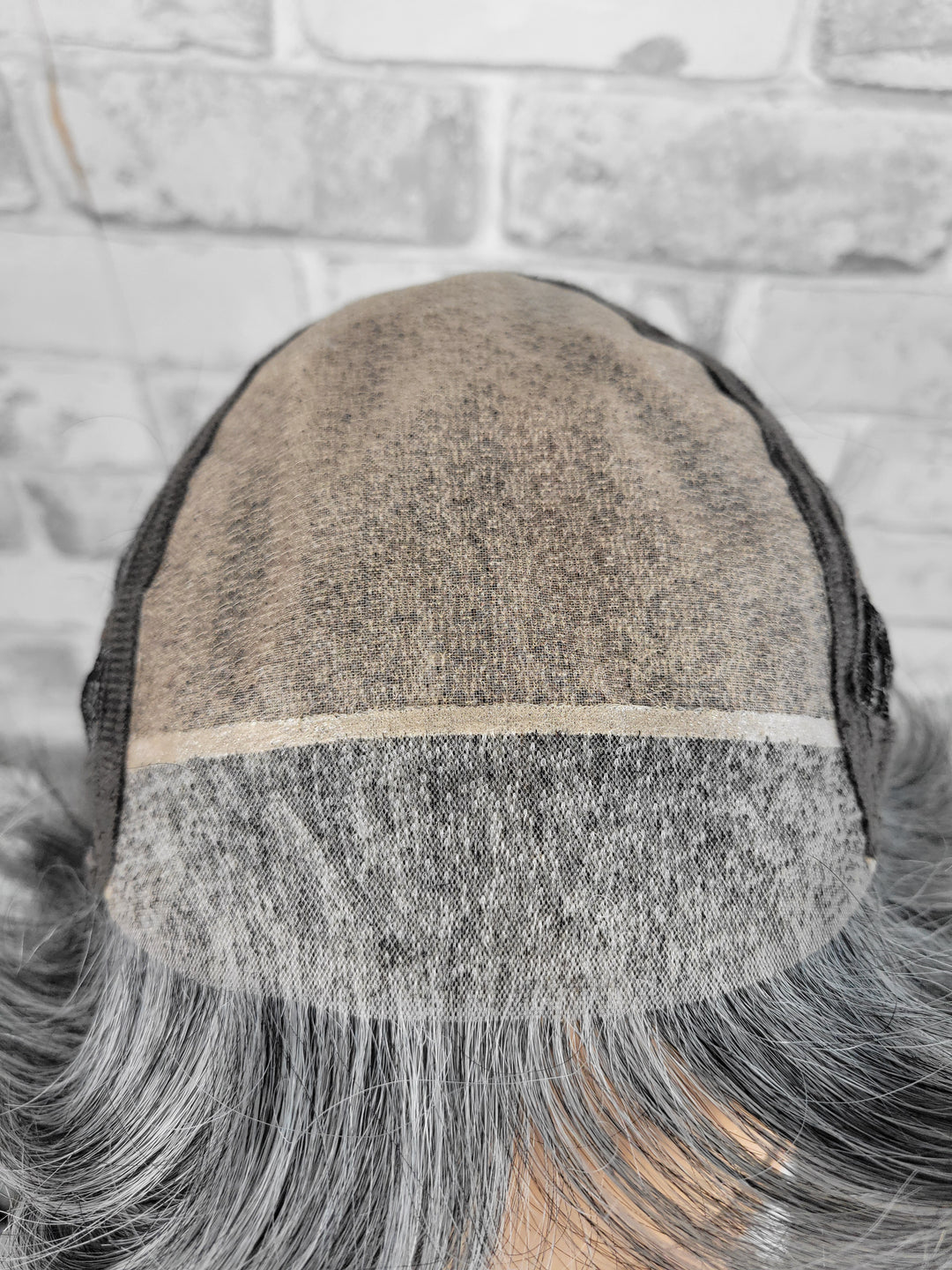 Pixie Synthetic Mono Top Wig - Salt'N'Pepper Shadow (S)