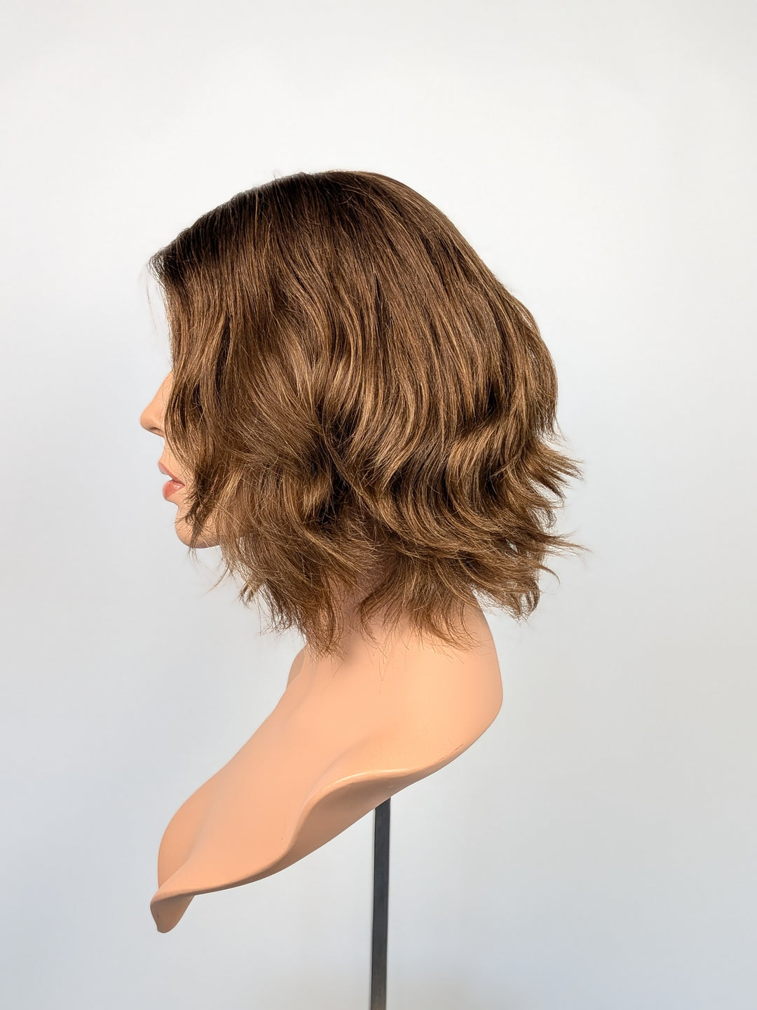 12" Lux Lace Wig Virgin Slavic - Maple Brown (XS)