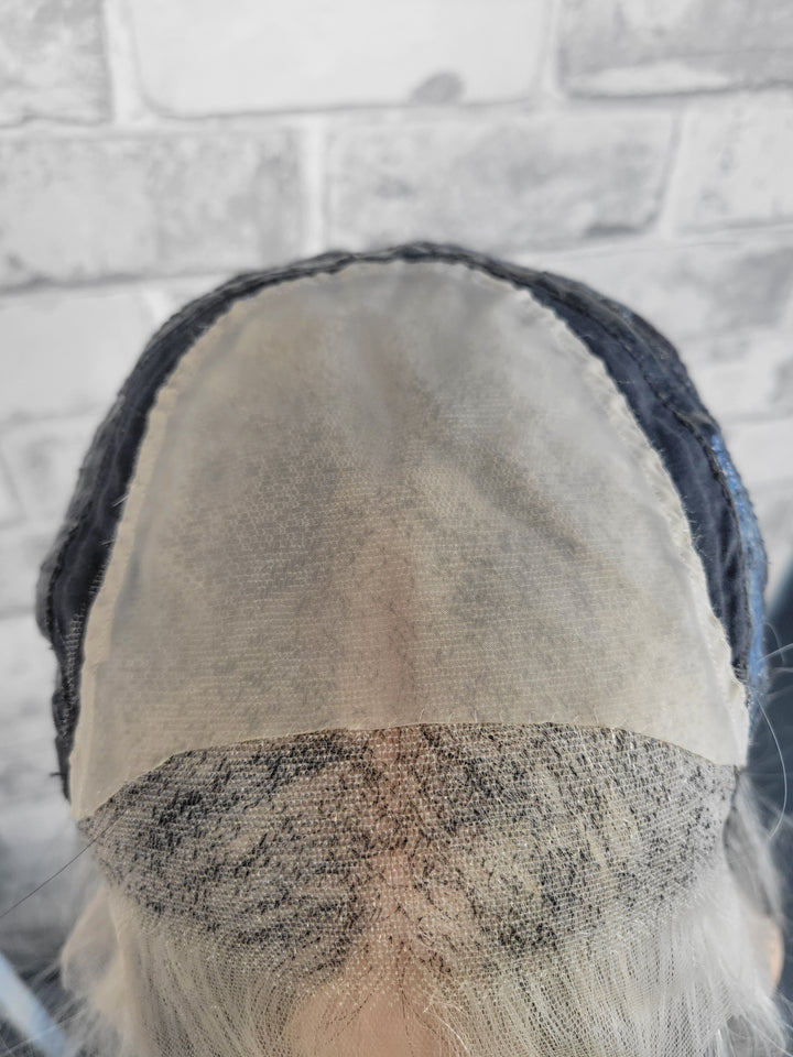 12" Lux Lace Wig - Salt'n'Pepper (M)