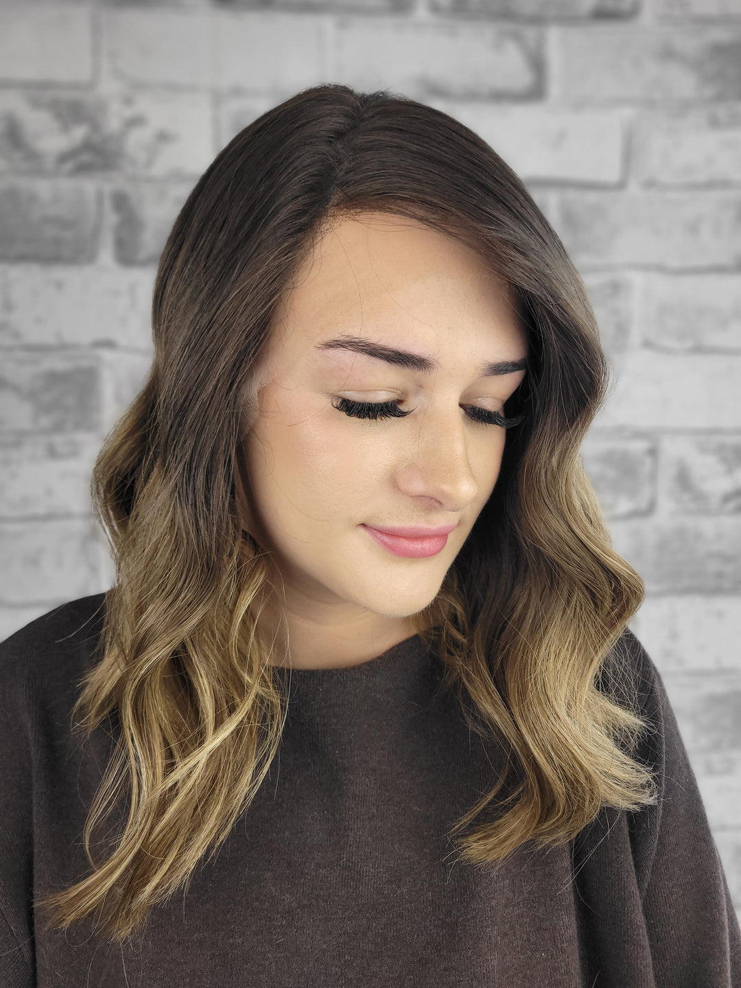 15" Lux Lace Wig - Driftwood Bronde (S)