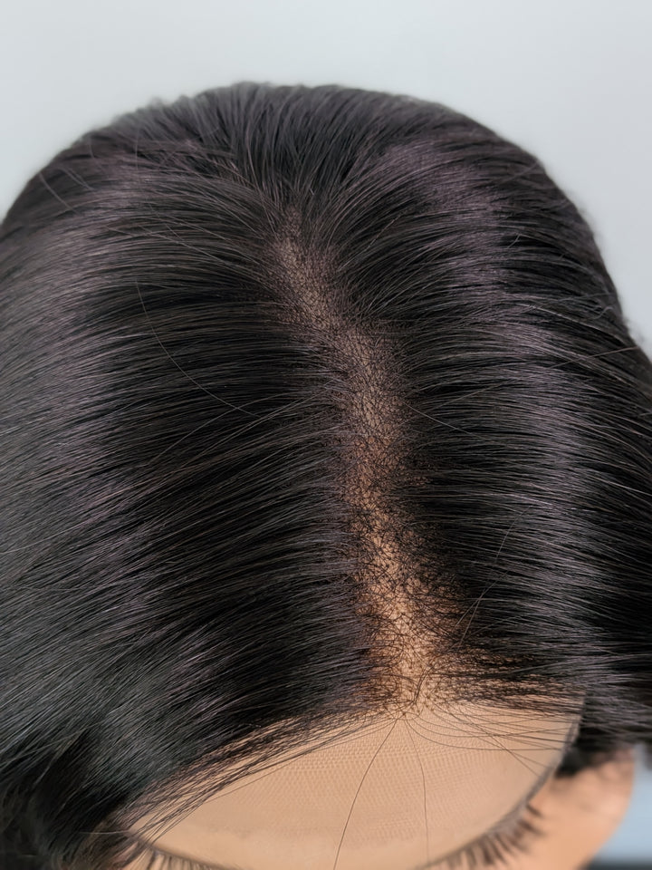 15" Lux Lace Wig - Natural Black (S)