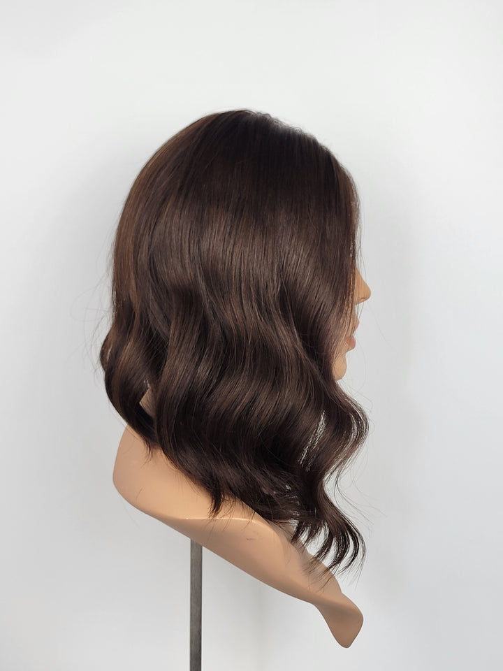 16" Lux Lace Wig - Darkest Brown (XL)