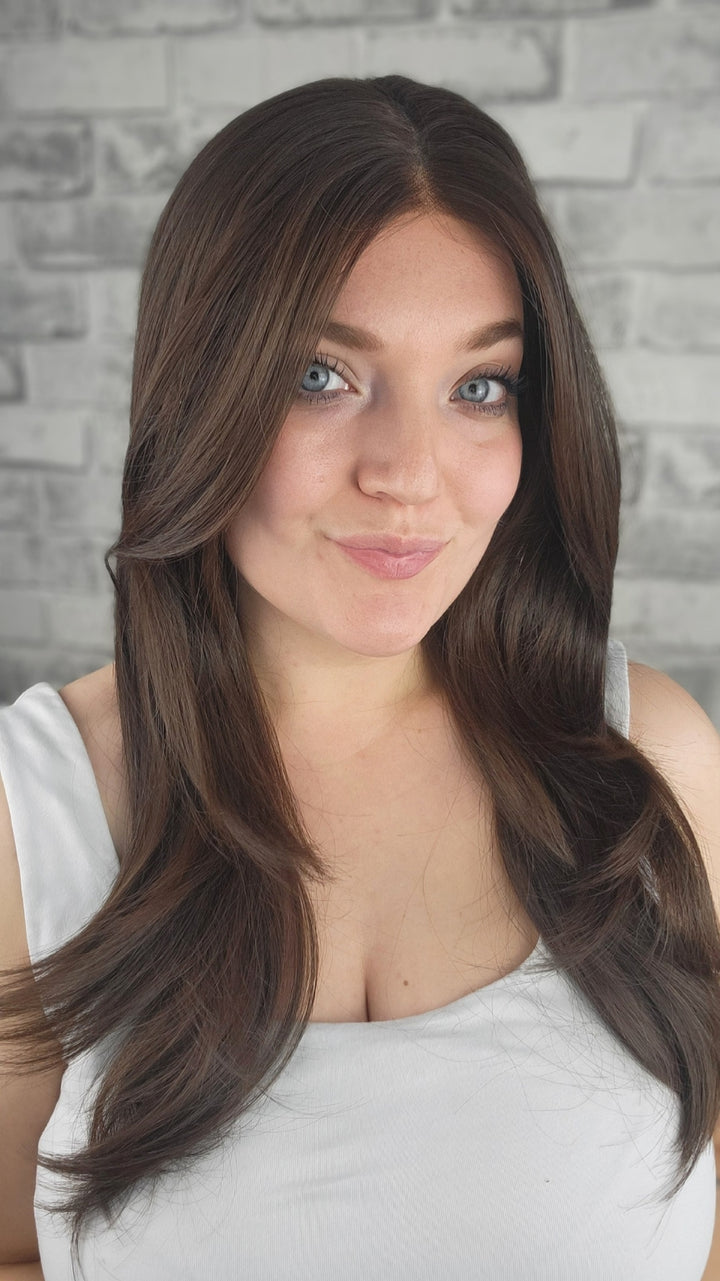 22" Synthetic Mono Top Wig - LBRO10/25-4 (S)