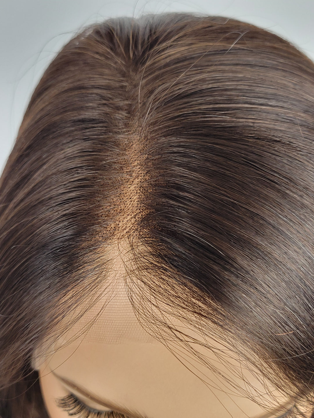 18" Lux Lace Wig - Darkest Brown (M)