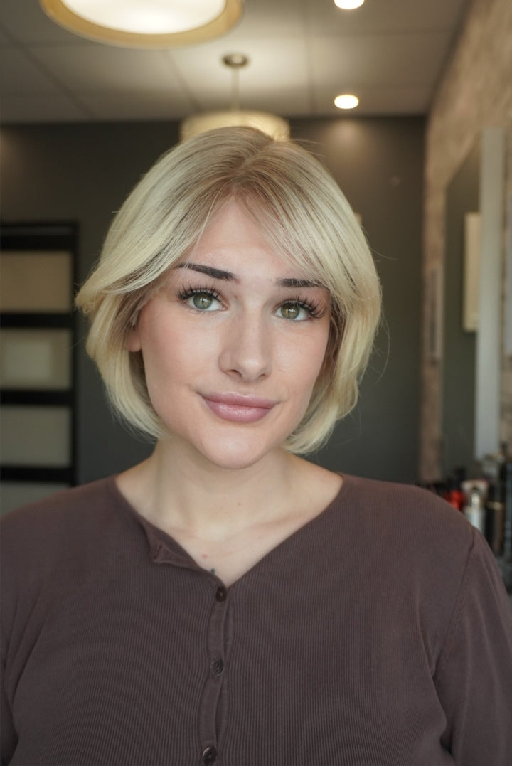 11" Lux Lace Wig - Cool Cream Blonde (S)