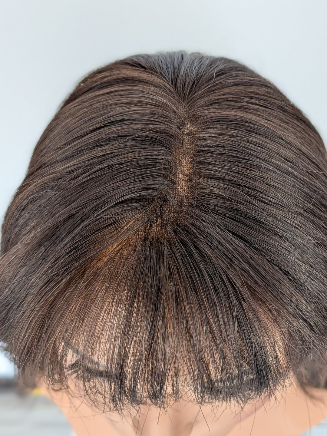18" Pre-Loved Lace Top Wig - Darkest Brown (M)